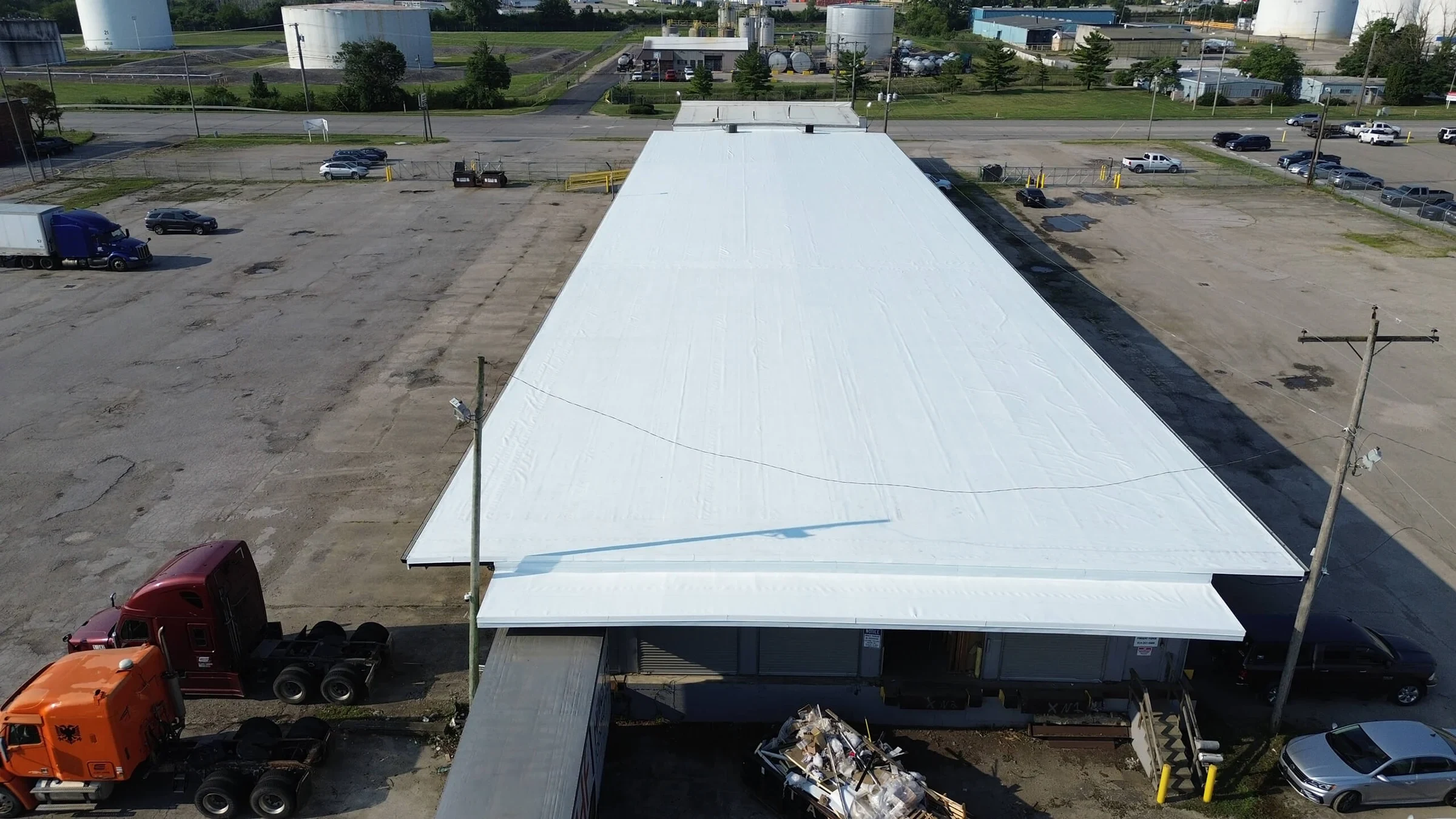 Industrial Flex Space Roofing in Spartanburg, SC